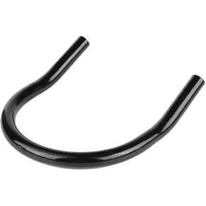 Motorcycle Seat Hoop-Cafe Racer Heck - Black Motorcycle Rear Seat Frame Mounting Bracket Frame Loop Flat B Seat Loop Tubing Cafe Racer 210MM Car Seats Accessories (Straight,Curved) (230mm-Curved)