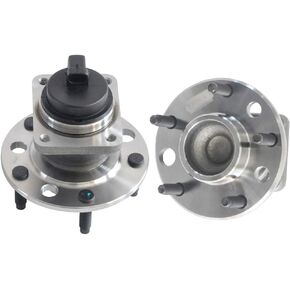 IRONTEK 513090x2 محمل العجلة الأمامية ومجموعة المحور (5 العروة W/ABS) يناسب 2001-2004 لقاعدة Avanti II، 1993-2002 لشفروليه كامارو، 1993-2002 لقاعدة Pontiac Firebird/الصيغة/Trans Am قطعتان