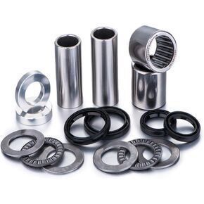[Factory Links] Dirt Bike Swing Arm Bearing Kits compatible with some: HM CRE/M-F 450R (13-14), Honda CRF 250R (14-17), CRF 450R (13-16)
