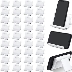 36 Pcs Cell Phone Stands Foldable Tablet Stand Mobile Cell Phone Stand Adjustable Multi Angle Tablet Holder Compatible with Phone 15 14 13 12 11 Pro Xs Xs Max XR 8, All Phones