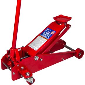 AL2300 Floor Jack 3 Ton - Professional Heavy Duty Hydraulic Car Truck SUV Service Jack, Red