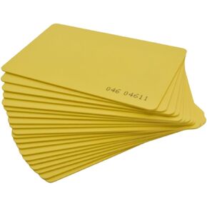 26 Bit Proximity CR80 Cards Weigand Prox Blank Printable Swipe Cards Compatable with ISOProx 1386 1326 H10301 Format Readers Works with The Vast Majority of Access Control Systems, 20 pcs, Black