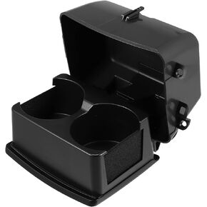 X AUTOHAUX Car Rear Seats Cup Holder Storage Bracket Black BB5Z-7813562-BA for Ford Explorer 2011-2015