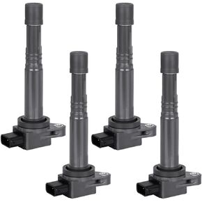 Ignition Coil Pack of 4 Replacement for 2.0L 2.4L - 2003-2007 Honda Accord, 2002-2011 Civic, 2002-2009 CRV, 2003-2011 Element, 2002-2006 Acura RSX & More, UF311 C1382