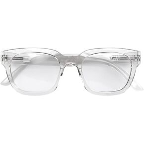 LONDON MOLE Eyewear | Tricky Reading Glasses | Rectangular Glasses | Cool Readers | Men's Women's Unisex | Spring Hinges
