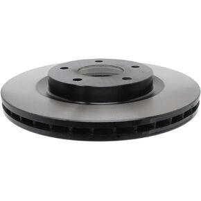 ACDelco Gold 18A2446 Black Hat Front Disc Brake Rotor, Gray