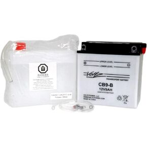 CB9-B High Performance Powersport Battery with Acid Pack