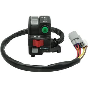 M MATI Left Handlebar Switch Start Stop Headlight Override for Kawasaki Brute Force 750 4x4i KVF750 2012-2021 46091-0243