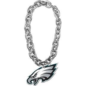 Aminco Philadelphia Eagles NFL Team Fan Chain, Silver
