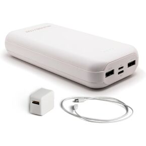 4ALLFAMILY 20000mah Portable POWERBANK | Engineered Specifically to fit USB Version Coolers Voyager and Explorer Medicine Cooler Travel Case | Compatible with Most Other Gadgets