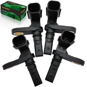 4PCS 89543-0C020 89542-0C020 Front Left or Right ABS Wheel Speed Sensor for Toyota Sequoia 4.7L 5.7L 4.6L, for Toyota Tundra 4.0L 4.7L 5.7L 4.6L