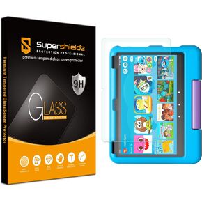 Supershieldz Designed for Fire HD 10 Kids and Fire HD 10 Kids Pro Tablet 10.1 inch (11th Generation, 2021 Release) Tempered Glass Screen Protector, Anti Scratch, Bubble Free