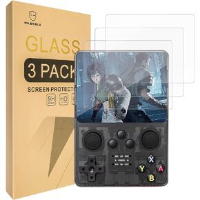 Mr.Shield [3-Pack] Screen Protecter For Data Frog R35S / Data Frog R35S Plus [Tempered Glass] [Japan Glass with 9H Hardness] Screen Protector