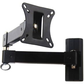 VideoSecu TV Wall Mount Long Articulating LCD LED UHD TV Monitor Flat Panel Mount for Most 26" 27" 30" 32" 39" 40" VESA 75mm/100 mm ML513B CG5