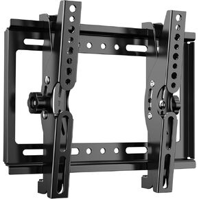 Tilting TV Wall Mount for Most 14–42 inch TVs up to 55 lbs, Low Profile Wall Mount TV Bracket，Sturdy TV Wall Mount Bracket for Flat or Curved TVs， Max VESA 250x210 mm, up to 25 kg.