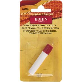 Bohin Glue Pen Refill, 1 x 1 x 6 cm, White