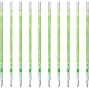 Zebra Ballpoint Pen Refill, Sarasa, NJK-0.4 Lead, Green, 10 Count BRNJK4G