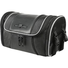 Nelson Rigg Route 1 Day Trip Backrest/Sissy Bar Rack Bag; Fits Harley Davidson, Indian, Yamaha & Suzuki Motorcycles