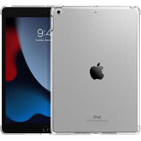TiMOVO Case for New iPad 9th Generation 2021/8th Gen 2020/7th Gen 2019 (Compatible with Official Smart Cover) - Slim Translucent Frosted Back Shell Hard Case Fit iPad 10.2-inch - Clean Clear