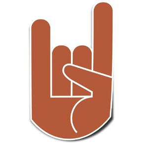 Desert Cactus University of Texas UT Longhorns Vinyl Decal Laptop Water Bottle Car Scrapbook Sticker (IND 115)