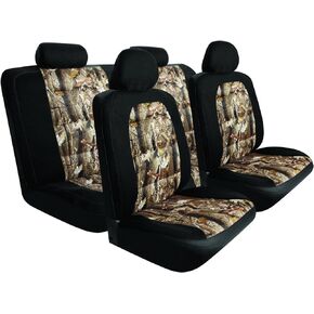 Pilot Automotive SC-5025E Black 10-Piece Camo Mesh Seat Cover