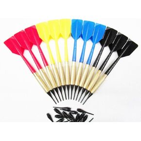 مجموعة سهام ذات أطراف ناعمة تجارية من GLD مكونة من 12 قطعة مع 50 طرفًا للسهام in Kuwait