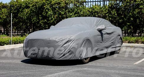Custom Fit car Cover for Ford Mustang 2015 2016 2018 2019 2020 2021 Car Cover XTREMECOVERPRO PRO Series Grey in Kuwait