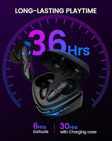 سماعات رأس EKSA E4 AirComfy مع خاصية إلغاء ضوضاء الميكروفون، سماعات رأس للكمبيوتر الشخصي، صوت محيطي واضح للغاية 263 جم خفيفة الوزن للغاية 3.5 مم سماعة كمبيوتر سلكية لأجهزة الكمبيوتر المحمول/PS4/PS5/Xbox/Switch in Kuwait