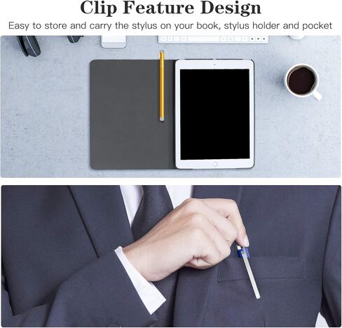 أقلام لمس لشاشات اللمس، StylusHome 6 عبوات قلم ذو سعة عالية الدقة لأجهزة iPad iPhone والأجهزة اللوحية Samsung Galaxy جميع أجهزة شاشات اللمس العالمية in Kuwait