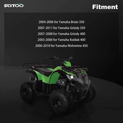 محور السيرة الذاتية الأمامي SCITOO مناسب لـ 2004-2006 لـ Yamaha Bruin 350 2007-2011 لـ Yamaha Grizzly 350 2007-2008 لـ Yamaha Grizzly 400 عمود محرك أمامي يسار يمين محور السيرة الذاتية 5TE-F518F-00-00 in Saudi Arabia
