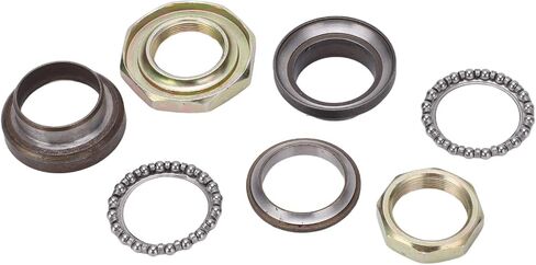 Keenso Motorcycle Fork Steering Stem Kit, Motorcycle Front Fork Steering Stem Bearings and Pulley for GY6‑50/60/80CC Go Karts Scooters ATV UTV Bearing in Saudi Arabia