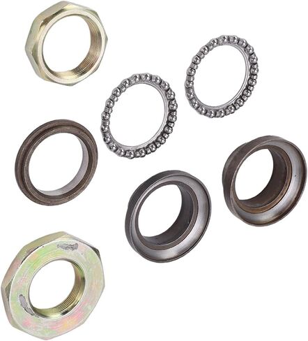 Keenso Motorcycle Fork Steering Stem Kit, Motorcycle Front Fork Steering Stem Bearings and Pulley for GY6‑50/60/80CC Go Karts Scooters ATV UTV Bearing in Saudi Arabia