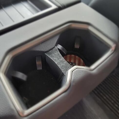 Cup Holder Divider and Hide for 2022 2023 Toyota Tundra, Anti-Tipping Insert (Pro Camo) in Kuwait