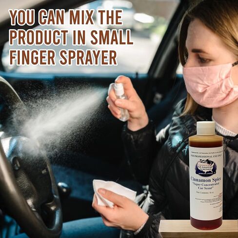 Super Concentrated Car Scent Air Freshener - Cinnamon Spice - Mix to Make 1 Gallon in Saudi Arabia