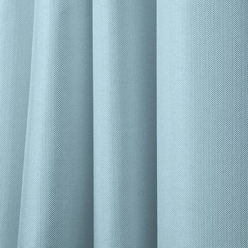 Biscayne Indoor/Outdoor Two Tone Textured Hook-and-Loop Tab Top Curtain Panel, 54"x96", Sand, Set of 2 in Saudi Arabia