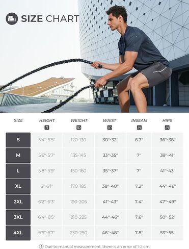 NORTHYARD Men's Athletic Running Shorts 7" Workout Gym Shorts Quick Dry Lightweight Active Basketball Training Sports Shorts in Kuwait