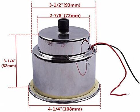 Set of 2 Stainless Steel Cup Drink Holder with LED Light Red Marine Boat RV Camper Caravan in Saudi Arabia