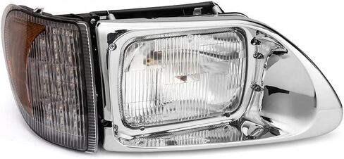 مجموعة المصابيح الأمامية LED لـ International 9200، 9200i SBA، 5900، 5900i، 5900i SBA، 9400، 9400i، المصابيح الأمامية ذات الشعاع العالي والمنخفض لإشارة الانعطاف، استبدال الجانب الأيمن/الراكب in Kuwait