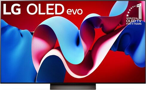 LG 42-Inch Class OLED evo C4 Series Smart TV 4K Processor Flat Screen with Magic Remote AI-Powered with Alexa Built-in (OLED42C4PUA, 2024) in Saudi Arabia