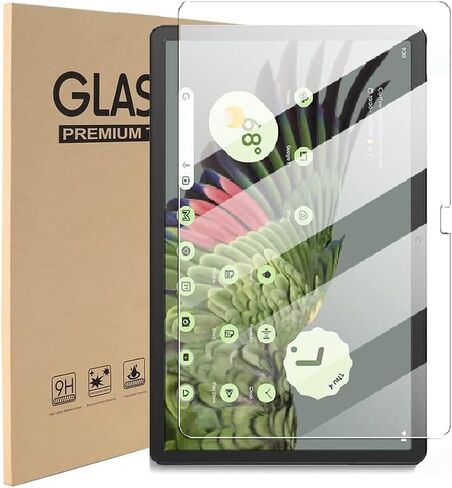 Miimall [2 Pack] Compatible for Pixel Tablet Screen Protector Tempered Glass, Ultra-thin HD Clear 9H Anti-Fingerprint Anti-Scratch Cover Protector Film for Google Pixel Tablet 2023 (11 inch) in Saudi Arabia