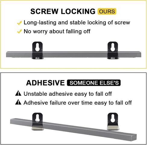 Mounting Brackets Fit for Samsung Sound Bar Model HW-MS550 HW-MS560 HW-MS57C HW-MS750 HW-MS751 HW-MS650 HW-MS6500 HW-MS6510 HW-MS6511 HW-MS660 HW-MS661,Black in Saudi Arabia