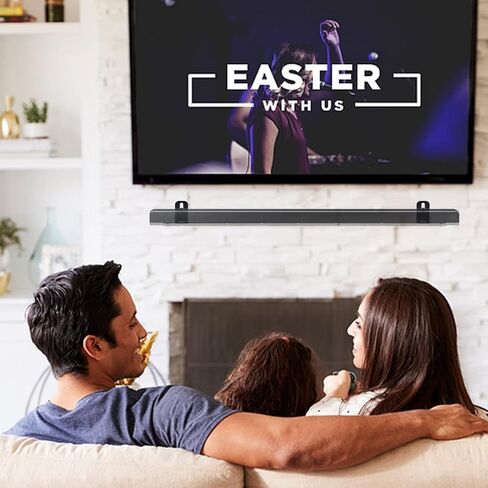 Mounting Brackets Fit for Samsung Sound Bar Model HW-MS550 HW-MS560 HW-MS57C HW-MS750 HW-MS751 HW-MS650 HW-MS6500 HW-MS6510 HW-MS6511 HW-MS660 HW-MS661,Black in Saudi Arabia