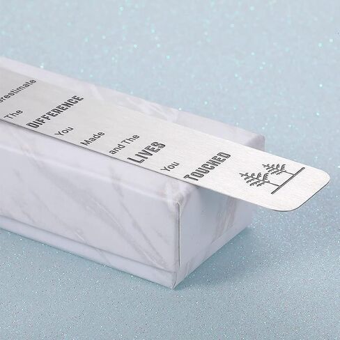 Inspirational Gift Bookmark for Her Him Boss Coworkers Appreciation Retirement Gifts for Teachers Coworkers Boss Friends Birthday Thank You Present to Son Daughter from Dad Mom Gifts for Women Men in Saudi Arabia