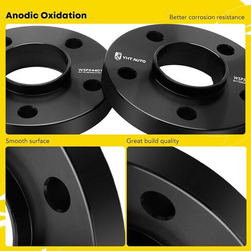 YHTAUTO 5x112mm Hub Centric Wheel Spacers 20mm Fits Mercedes-Benz C-Class C220, C230, C240, C280, C32 C43 AMG, E-Class E320, E420, E430, Tire Spacers w/ M12x1.5 Studs, 66.6mm Hub Bore 5 Lug 2PCS in Saudi Arabia