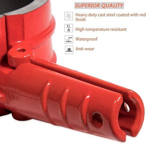 7020 Diesel Piston Ring Compressor Tool (Red) 5.50" Bore Heavy Duty Compatible with Cummins NH NT N14 Replaces PT-7020 in Saudi Arabia