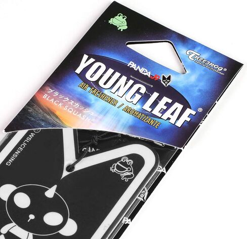 TreeFrog YLWP23 معطر هواء معلق من ورق يونغ ليف واكابا للمنزل والمكتب والسيارة داخل الباب، برائحة الخوخ الأبيض in Kuwait