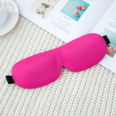 Pack of 2, Sleep Eye Mask for Men Women, 100% Sleeping Eye Mask for Night Sleeping 100% Blindfold, Relaxing Zero Pressure, Light Blocking, Ultra-Thin Sides, Side Sleeper in Saudi Arabia