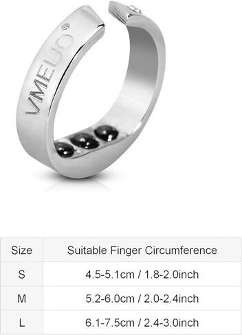 Anti Snoring Ring, 3 Sizes Anti Snoring Ring Stopper Sleeping Breath Aid Acupressure Treatment Stop Snore Device(L) in Saudi Arabia