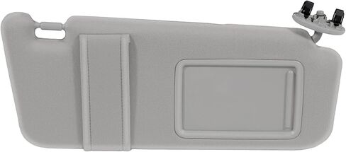 SCITOO Right Passenger Side Gray Sun Visor Assembly fit for 2006 2007 2008 2009 2010 2011 for Toyota Camry Without Sunroof(74310-06750-B0) in Kuwait