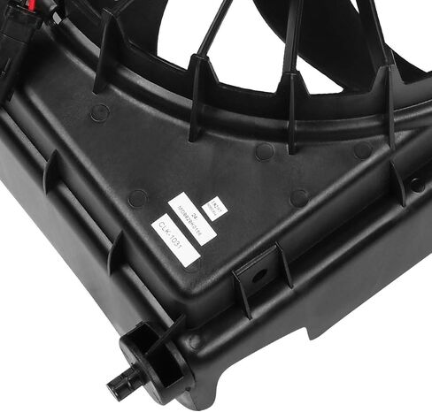 DNA Motoring OEM-RF-0077 CH3113103 Factory Style AC Condenser Cooling Fan Replacement,Black in Saudi Arabia